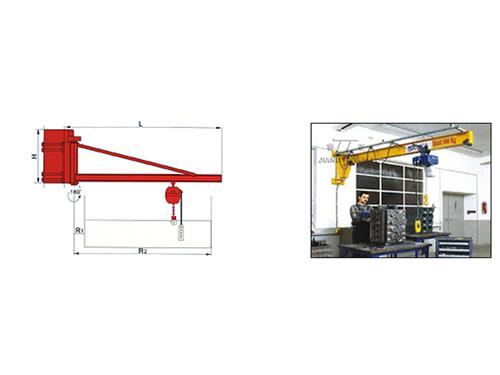 墻臂式懸臂起重機